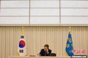 事业概念韩国新任总统李在明与美国总统特朗普通话