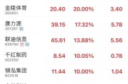 事业概念“苏超”爆火！300651，“20cm”涨停
